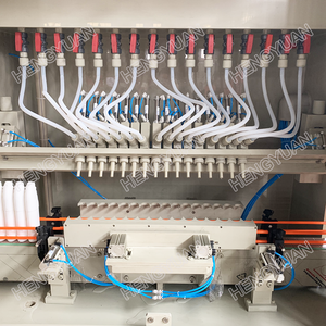 500ml Otomatik Kimyasal Tuvalet Temizleyici Jel Dolum Kapaklama Üretim Hattı, Yüksek Hassasiyetli PLC Kontrolü ile - Product Image 4