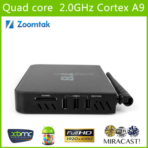 Giá xuất xưởng! Amlogic <span class=keywords><strong>s802</strong></span> quad core <span class=keywords><strong>4.4</strong></span> <span class=keywords><strong>android</strong></span> thông minh tv hộp tất cả nhôm nhà ở 2gb/8gb ổ đĩa flash USB tv hộp - Product Image 3