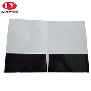 Văn Phòng A4 Glossing Trình Bày Tùy Chỉnh In Tập Tin Thư Mục Giấy Với <span class=keywords><strong>2</strong></span> Túi - Product Image 3