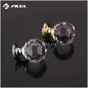 High quality crystal drawer knobs With Different Color And Size 1560