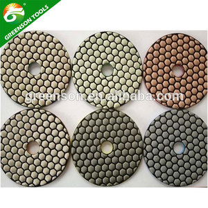 Almohadillas de pulido en seco de diamante de granito de 4 pulgadas personalizadas al por mayor herramientas de procesamiento de piedra - Product Image 2