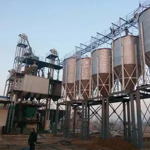 factory price chicken feed making machine/poultry feed mill plant cost