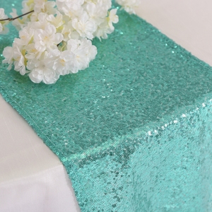 Chine Fabricant Haute Qualité Fantaisie <span class=keywords><strong>Toile</strong></span> De <span class=keywords><strong>Jute</strong></span> Sequin <span class=keywords><strong>Chemin</strong></span> de <span class=keywords><strong>Table</strong></span> Pour Le Mariage - Product Image 4