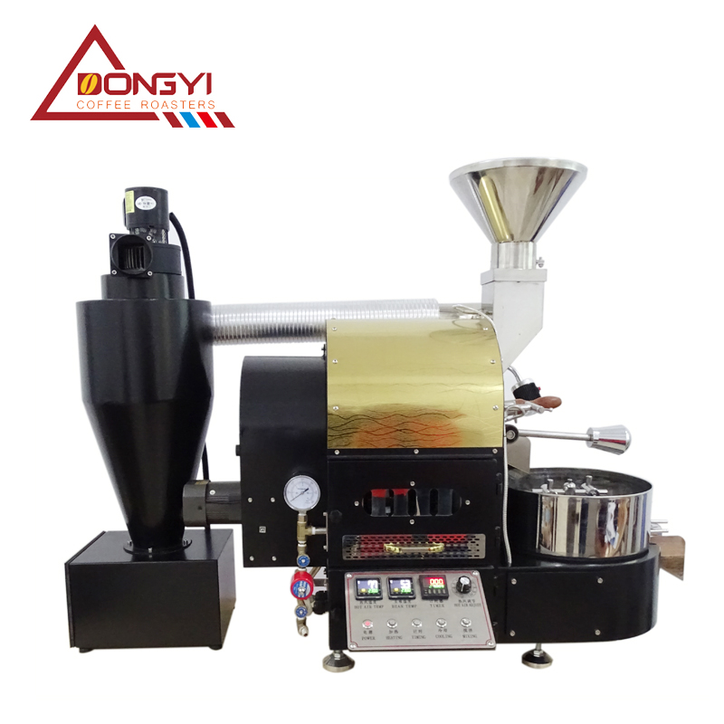 Dongyi барабанный образец 2 кг газовая машина для обжарки кофе СНГ/машина для обжарки кофе 2 кг обжарочная машина для кофе с регистратором данных