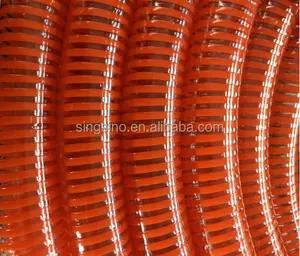 Spiral PVC Vacuum Suction Hose untuk Tambang/Pasir/Debit Air/Drainase