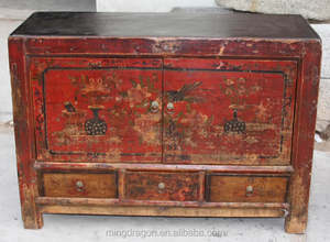 סיני קלאסי עתיק יד ציור ארון - Product Image 4