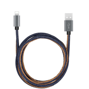 Centra Vaquero de los datos del USB Cable de carga para el iPhone - Product Image 4