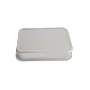 China <strong>Manufacturer</strong> Tray Coated Airline Aluminum <strong>Foil</strong> Food <strong>Container</strong> - Product Image 4