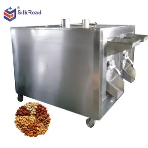 Stainless steel pistachio roasting machine