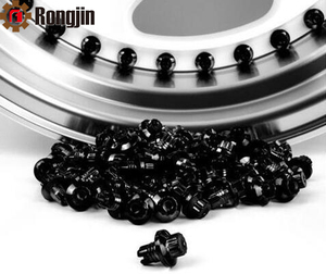 Trung quốc sản xuất tùy chỉnh màu sắc Bánh xe nhựa đinh tán D-004 - Product Image 1