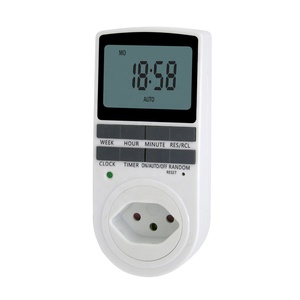 Lớn LCD kỹ thuật số đếm ngược bếp hẹn giờ cắm và ổ cắm chuyển đổi loại M 10A Đánh giá hiện tại - Product Image 1