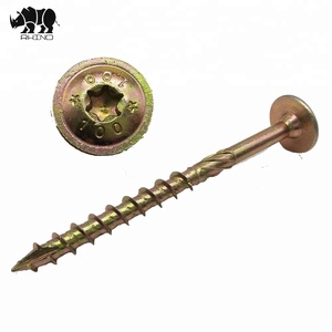 Chine attaches en acier au carbone de bonne qualité autotaraudeuse zinguée point vis à bois à tête <span class=keywords><strong>torx</strong></span> - Product Image 2