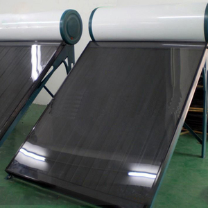Système de chauffe-eau solaire <span class=keywords><strong>thermodynamique</strong></span> à plaque plate intégrée Tuyau en cuivre sous pression <span class=keywords><strong>Panneau</strong></span> de capteur solaire Chrome noir - Product Image 3