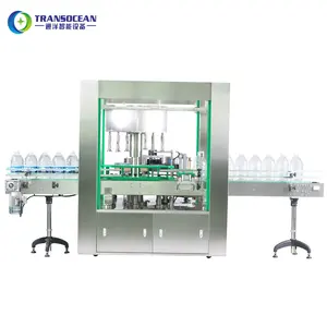 Guangzhou transocean 6000BPH rotary opp label 0.5L water bottle labeling machine