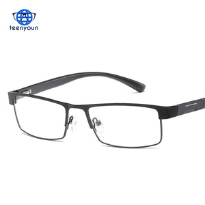 金属ハーフフレーム老眼鏡男性女性ビジネス遠視眼鏡処方付き<span class=keywords><strong>1.5</strong></span> 2.5 3.03.5ファッションメガネ - Product Image 4