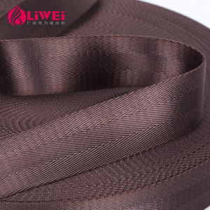 Haute ténacité résistant à <span class=keywords><strong>la</strong></span> coupure noir double sergé polyester ruban sangle de ceinture de sécurité - Product Image 1