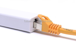 De alta frecuencia <span class=keywords><strong>SSTP</strong></span> CAT6A red <span class=keywords><strong>Cable</strong></span> de parche con <span class=keywords><strong>Fluke</strong></span> prueba pasar - Product Image 3