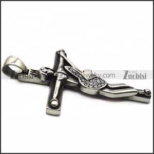 <span class=keywords><strong>Johnny</strong></span> hallyday chitarra ciondolo croce in acciaio inox 316l vintage p008399 - Product Image 3