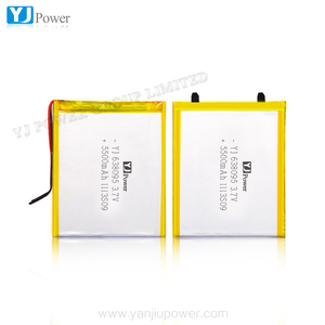 Alta tasa de 3,7 V 5500 mAh 638495 batería de Lipo de fabricante - Product Image 3