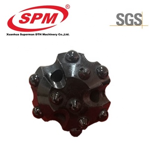 SPM90 CIR 90Api Certifié Acier À Haute Teneur En Carbone Air Rock Forets 90mm Hard Rock <span class=keywords><strong>DTH</strong></span> Marteau Bits-Forgé Disponible Nouveau Utilisé