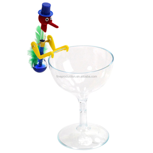 Jouet éducatif de décoration intérieure, artisanat en verre magique, <span class=keywords><strong>Crazy</strong></span> Harry Mini oiseau buveur avec tasse - Product Image 2