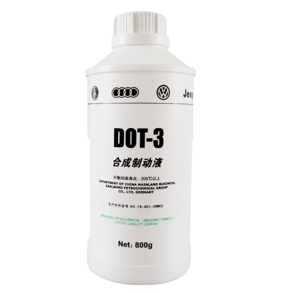 Sarlboro brand OEM & ODM aceite automotriz DOT-3 líquido de freno sintético