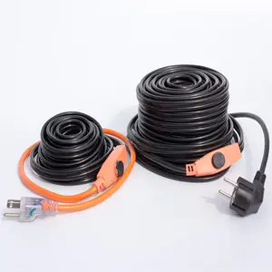 Cable de calefacción de tubería y canalón de 384w, cinta de calor preensamblada