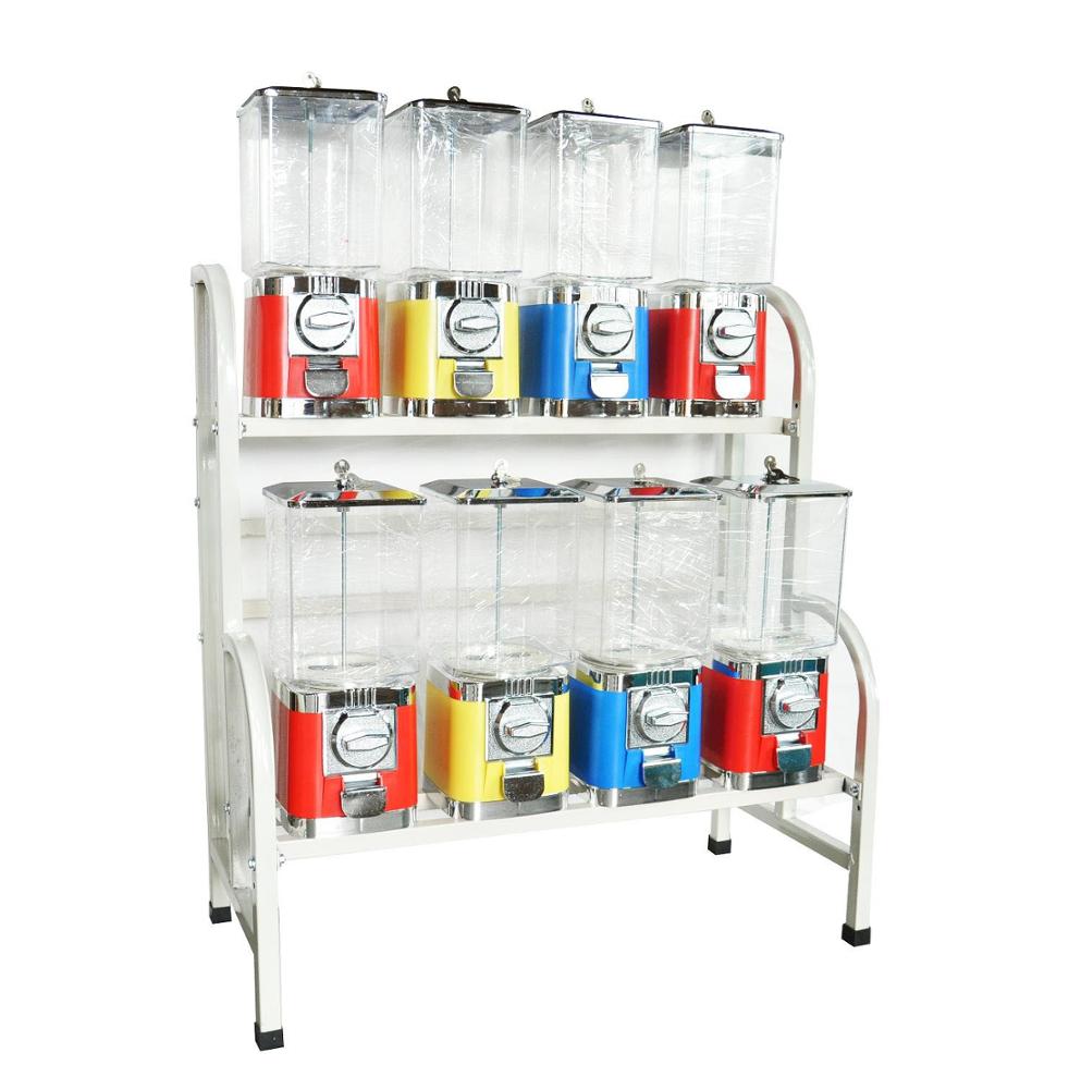 gumball machine candy dispenser capsule toys bouncy ball vending machine with stand for kids