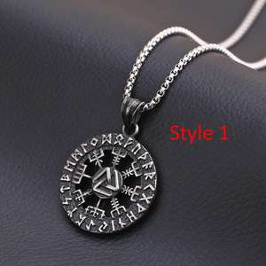 Collar vikingo con nudo celta <span class=keywords><strong>para</strong></span> hombre, Colgante vikingo, a precio de fábrica - Product Image 4