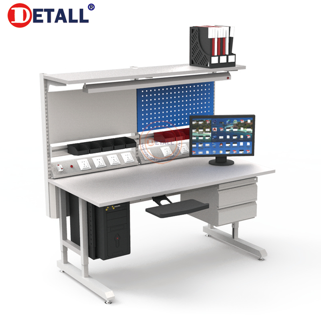 Electronic Esd Mobile Cell Phone Repair Work Station with Repairing Tools Table Bench