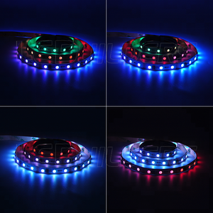 जादू रंग WS2818 आईसी आरजीबी SMD <span class=keywords><strong>5050</strong></span> 300 एल ई डी का पीछा करते हुए सपना पट्टी का नेतृत्व किया - Product Image 5