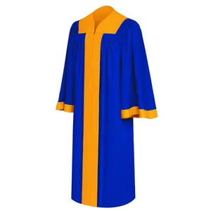 Uniforme escolar de alta calidad personalizado, vestidos de Coro, Túnica de Iglesia