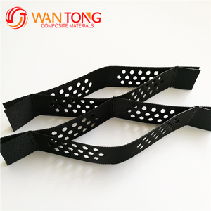 Géocell HDPE 50-200mm pour la stabilisation des sols, prix au mètre carré pour fondations routières et murs <span class=keywords><strong>de</strong></span> soutènement WanTong TGGS - Product Image 2