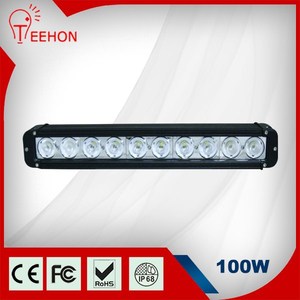 100 W sola fila 4 x 4 <span class=keywords><strong>Aurora</strong></span> llevó de <span class=keywords><strong>la</strong></span> barra ligera del camino Combo / punto / viga de <span class=keywords><strong>la</strong></span> inundación - Product Image 2
