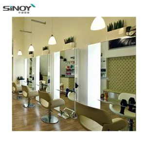 Frameless Mirrors Mirror Hair Salon Frameless High Reflective Mirror SHEET