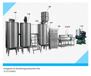 Shortening production line for dairy food making making