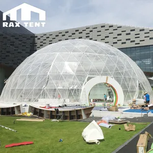 Фабрика Гуанчжоу, 30 м, геодезические купольные палатки, наружная Свадебная палатка, выставочный шатер для мероприятий на продажу