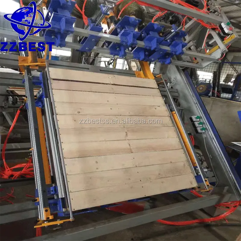 ZZBEST Automatische Stringer Holz Palette, Der Maschine Für Nageln Komplette Palette