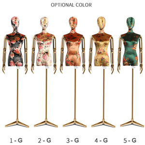 หุ่นโชว์เสื้อผ้าผู้หญิงครึ่งตัว ปรับได้ รุ่น XINJI ดีไซน์หรูหรา - Product Image 5