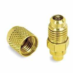 SOMDAS manufacturer 1/4 SAE refrigeration copper charging valve