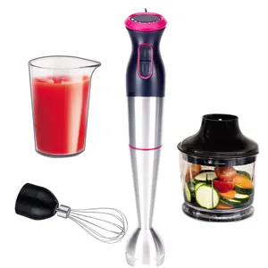 Cozinha usando multi função imersão elétrica mini mão vara liquidificador