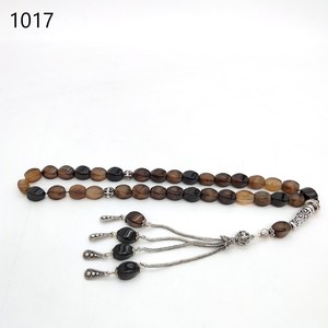 12 millimetri islamico di preghiera musulmani 33 perline, Nero perline intrecciati agata <span class=keywords><strong>rosario</strong></span> gli uomini e le donne unisex - Product Image 4