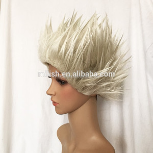MPW-0392 carnaval fête déguisement de luxe punk <span class=keywords><strong>rockstar</strong></span> hérissés perruques - Product Image 5