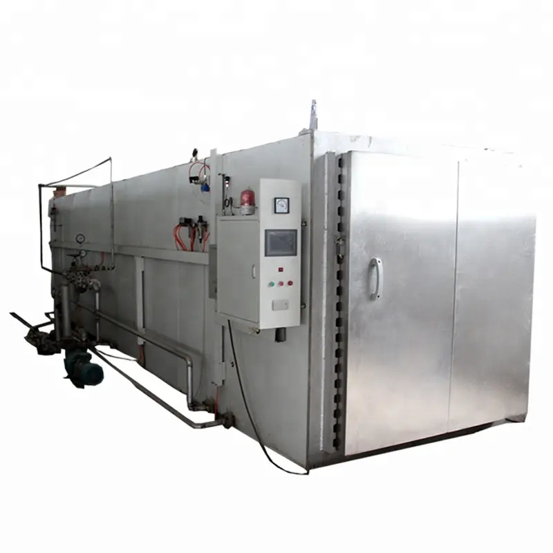 Vacuum steam autoclave sterilization equipment formushroom cultivation square vacuum sterilizer machine