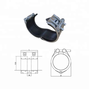 Folding Type Repair Pipe Clamp - Product Image 2
