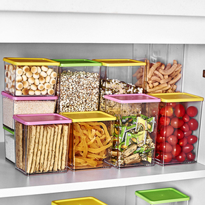 Hộp Lưu Trữ Chất Lượng Tốt BPA Free Kín Nhựa Lưu Trữ Container Hộp Xách Tay Logo Tùy Chỉnh - Product Image 4