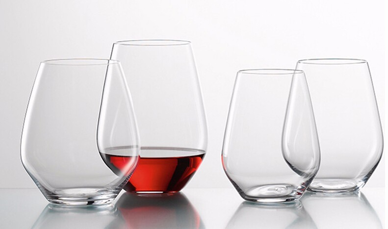 Wholesale Wine Glass and Champagne Glasses Lead Free Crystal Glass Burgundy Goblet