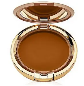 GMPC fournisseur de fondation faible quantité minimale de commande contrôle de l'huile d'or de luxe haute qualité OEM réglage du visage marque privée poudre compacte compacte