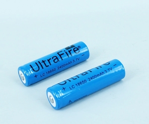 Kurzen Vorlaufzeit!! Rohs/ce wiederaufladbaren 18650 lithium-batterie <span class=keywords><strong>3</strong></span>,7 v 2400 mah - Product Image 2