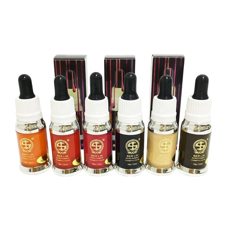 Берлинские органические косметические пигменты для бровей